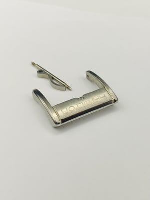 Image of Beautiful Hamilton stainless steel  gents watch strap BUCKLE, Heavy duty,20mm