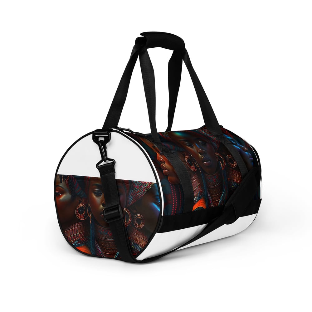 Image of Sisterhood All-over print gym bag