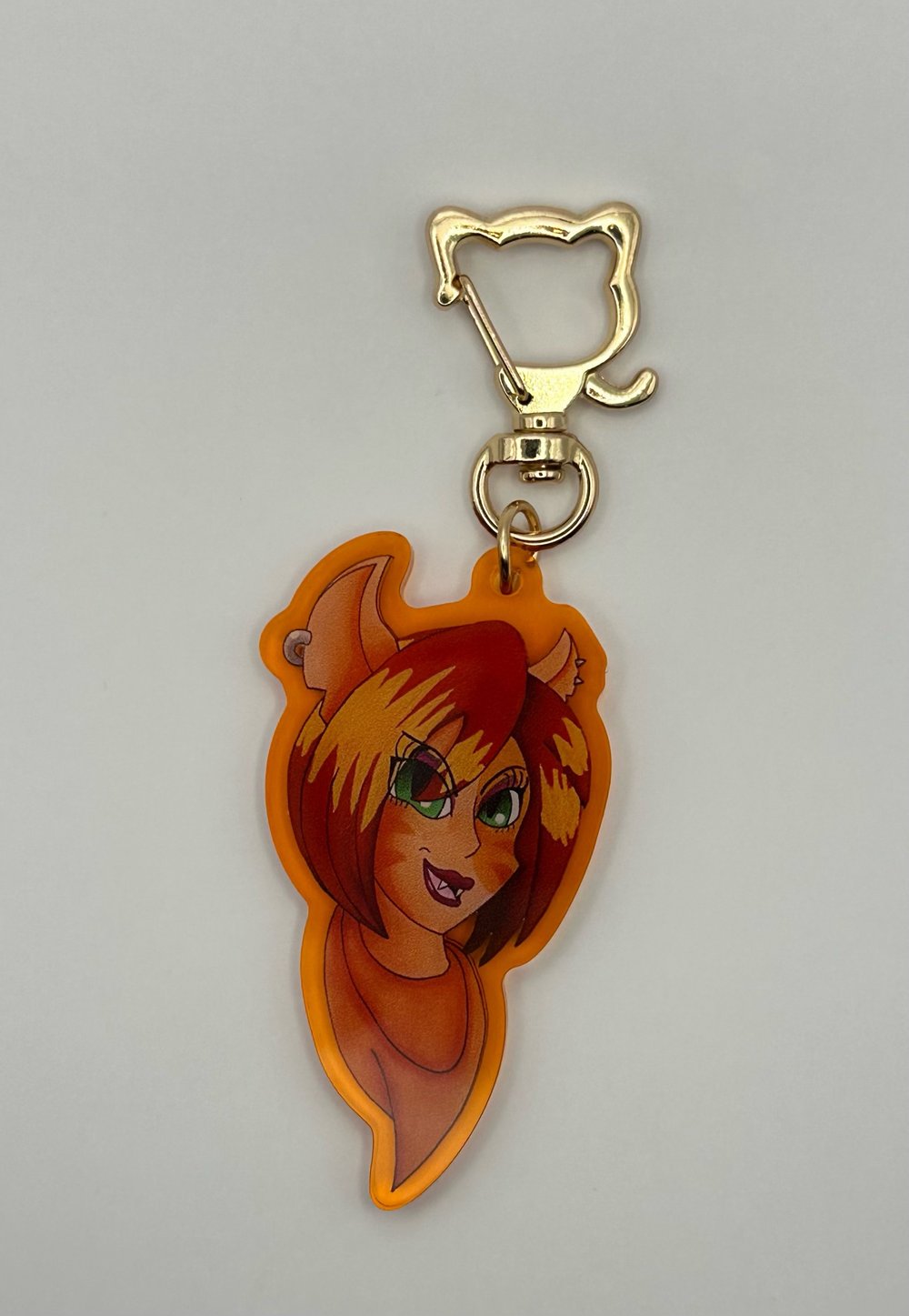 Image of Werecat Teenager Acrylic Keychain 