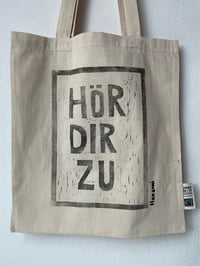 Image 1 of HÖR DIR ZU Linoldruck