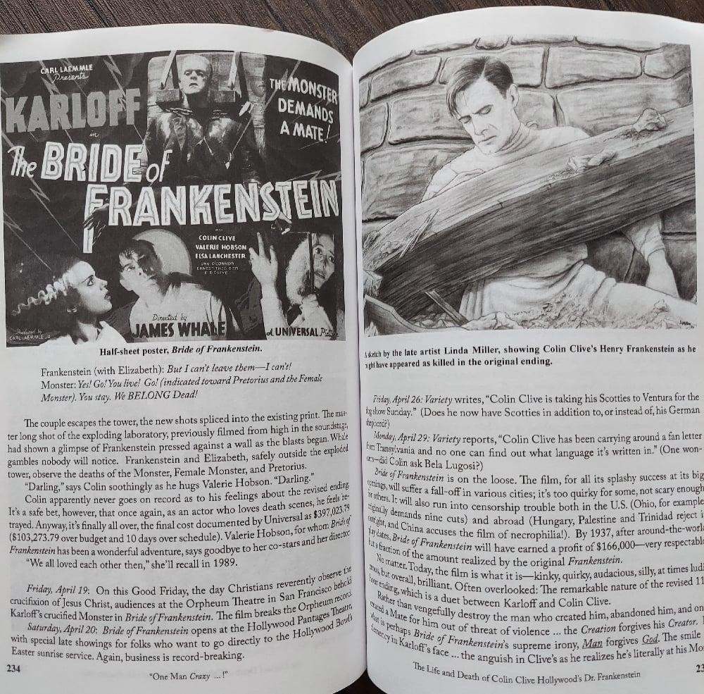 One Man Crazy! The Life and Death of Colin Clive, by Gregory William Mank