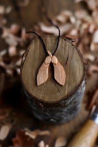 Image 5 of Maple/Sycamore Seed- Pendant  Necklace 
