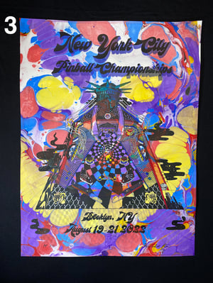 Image of NYC PINBALL CHAMPIONSHIP print
