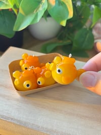 Image 3 of Goldfish keychain  