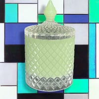 Image 1 of Day Glow Decorative Container with Lid