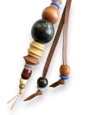 Image of BEADED BAG CHARM / KEYCHAIN #16