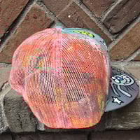 Image 8 of Hand Painted Hat 17 1/1 Flat Brim Hat