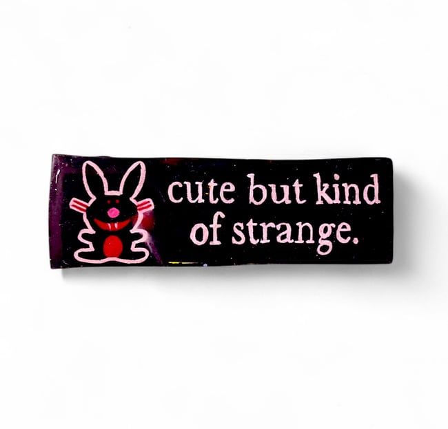 cute but kind of strange hairclip  ꩜