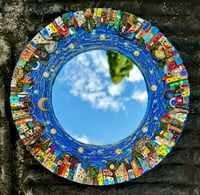 Image 2 of 2 Specchiere da collezione  “Notturno cittadino circolare “