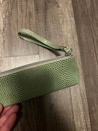 Image 2 of Snakeskin wristlet 