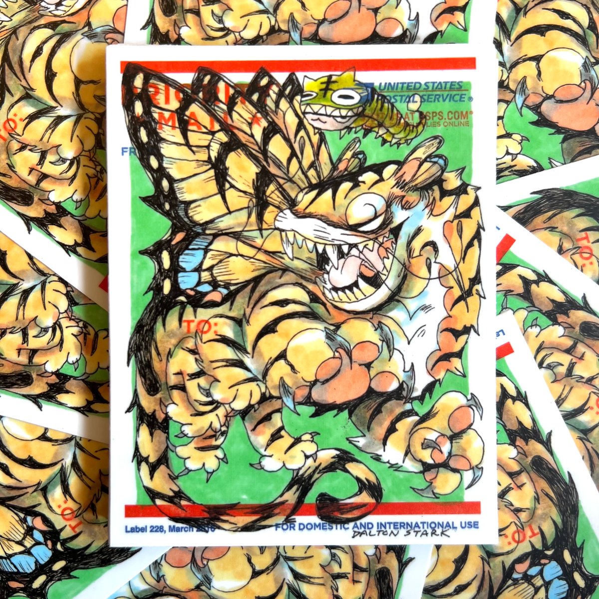 Image of Fangs Of Forever Sticker