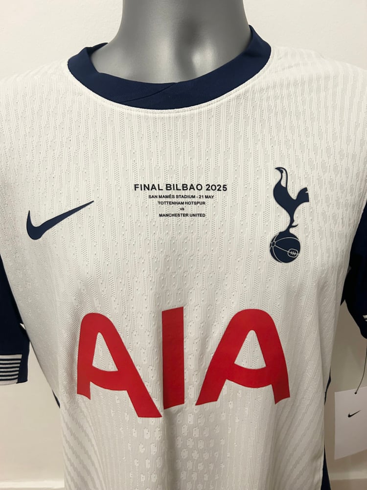 Image of PRE ORDER: Tottenham Hotspur “JOHNSON 22” Vaporknit 2024/25 Home Europa Final Shirt    (L)