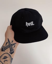 Image 3 of SALE: 'HELL' EMBROIDERED CAP