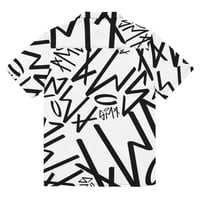 Image 2 of Graffiti Short-Sleeve Button by SOMA