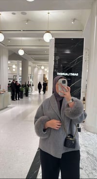Image 4 of Milan Coat Grey