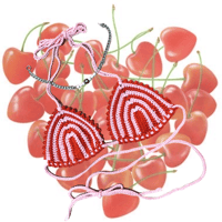 Image 2 of Strawberry Bikini Top