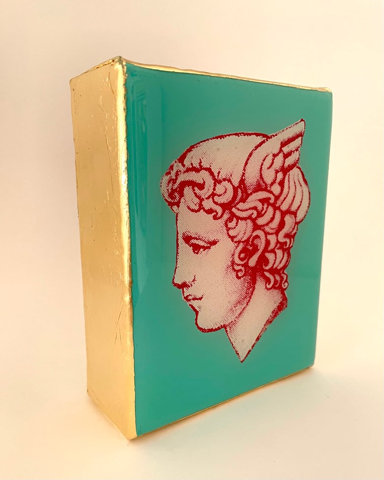 Image of Italian Lira Head Aqua 