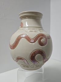Image 7 of Vase 10 - Iridescent snakes