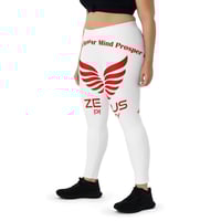 Image 2 of Transform Your Wealth Leggings (White)