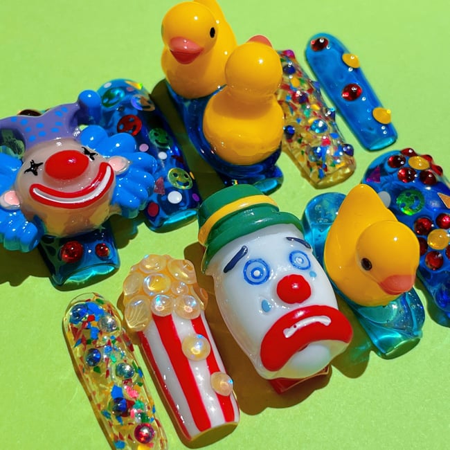 "Day at the Circus" Long Square, 24pcs