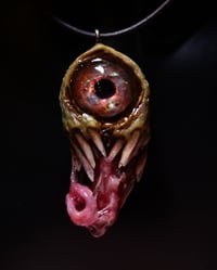 Image 15 of Custom Handmade Opal Eyed Pendant|Opal Eyed Cyclops Pendant|Handmade|OOAK| Morgans Mutations