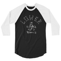 Lower AZ Bones 3/4 sleeve raglan shirt