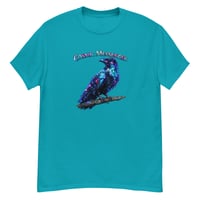 Image 5 of Cosmic Messenger Raven Shirt – Mystical Galaxy Crow Unisex T-Shirt | Celestial Raven Art 