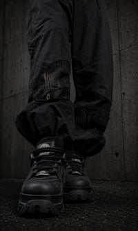 Image 4 of TYRA Tracksuit Pants,  black abstract 