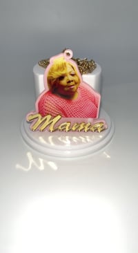 Image 1 of Custom Picture Name Necklace 