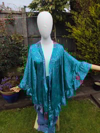 Image 1 of Amara Wrap dress - light jade