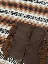 Image 3 of Roper Fringe Shorts 