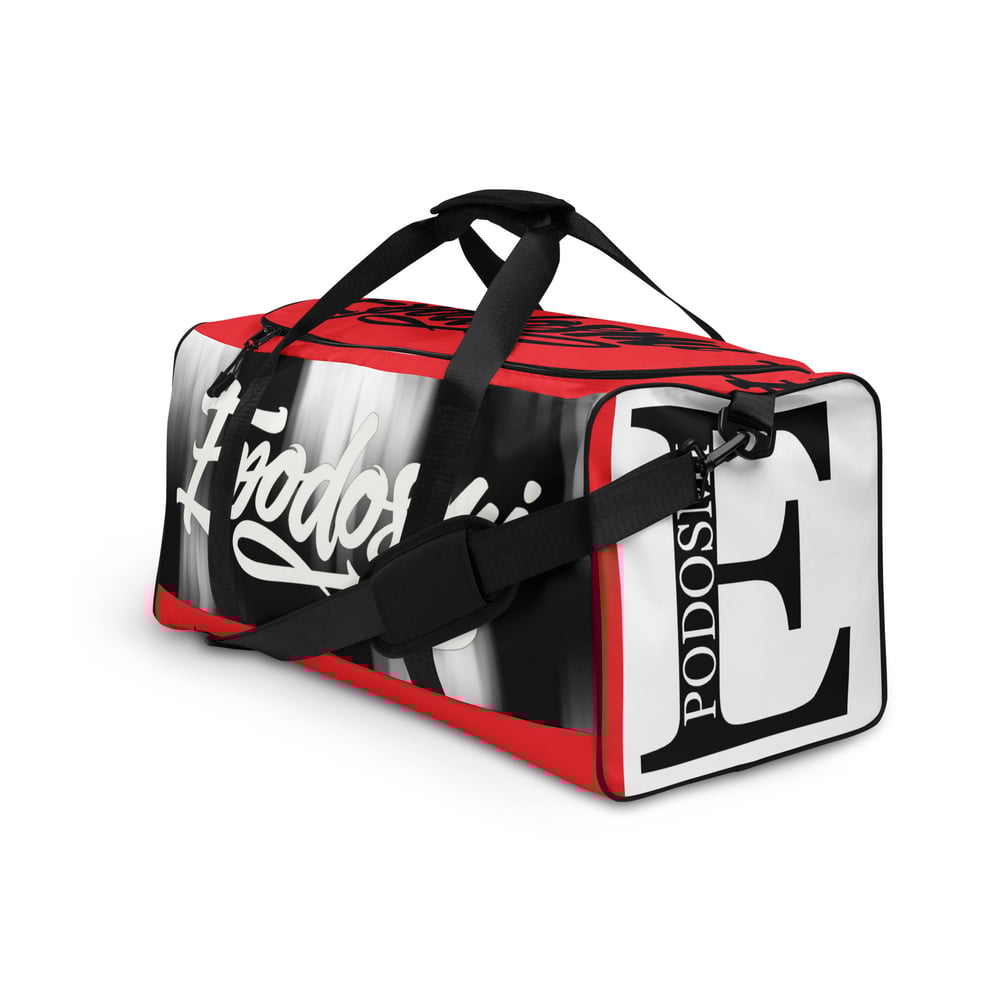 Epodosmi Red Duffle Bag