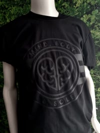 Mind, Body & Sole Black On Black T-shirt 