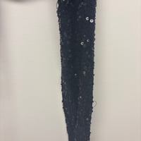 Image 7 of silk + sequin wrap top