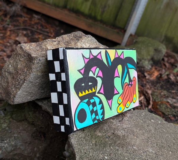 Image of Floral Half Box Panel