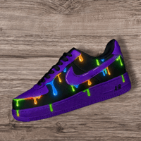 Image 5 of DRIPPY NEON AF1 CUSTOM NEW