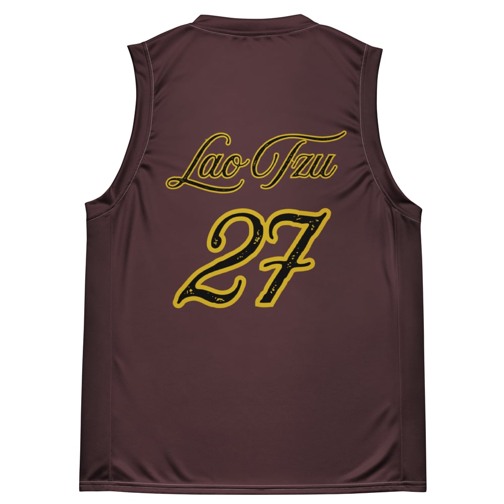 ZEN EXP - “Lao Tzu” Recycled unisex basketball jersey