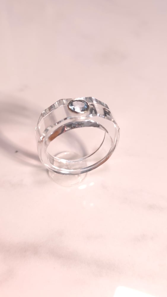 Image of Topaz Gemstone Ring 