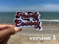 Image 4 of Howdy Cowboy Patch / Custom Colors