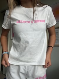 Image 2 of SOPHIE X STYLISH “THATS SO SOPHIE” White Baby Tee!! 