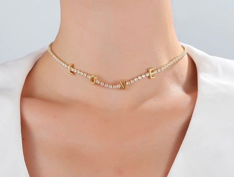 Image of LOVE Tennis Choker