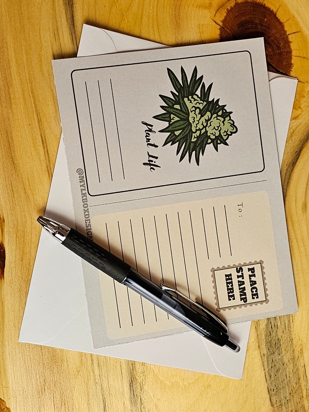 Image of Post Card "Have a lit day "