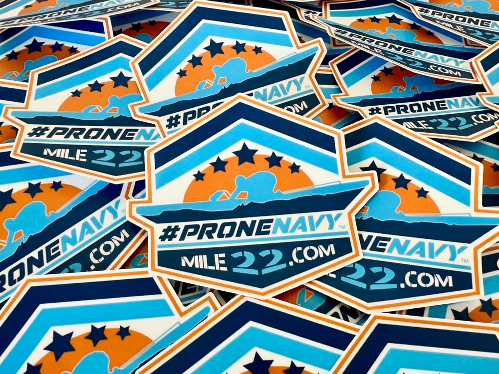 Image of #ProneNavy Sticker 