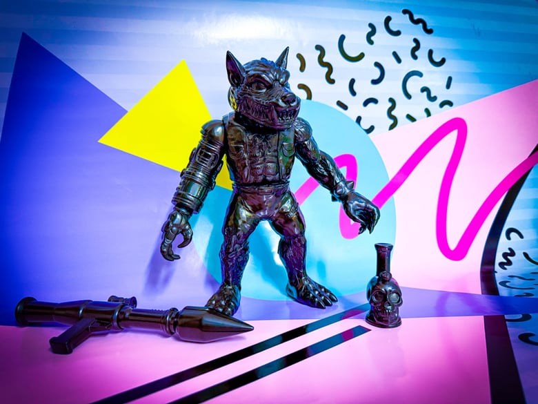 Image of BIG RAD WOLF BLANK BLACK 