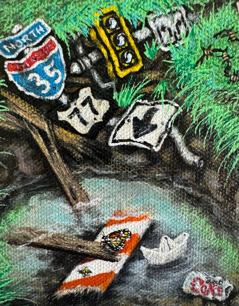 Original ‘Just Within Reach’ Painting on Canvas!