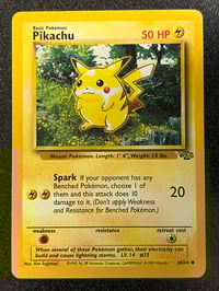 Image 1 of Pikachu - Jungle Unlimited - Moderately Played