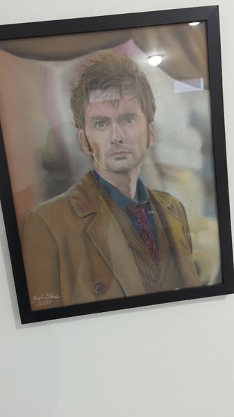 Image of Pastel drawing by Joseph Silver - Dr.Who #5