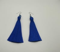 Image 7 of Long tassle earrings (light edition)