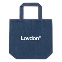 Image 1 of Logo Organic Denim Tote