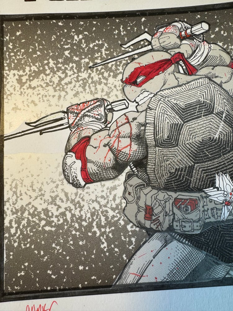 Image of TMNT RAPH SKETCH COVER